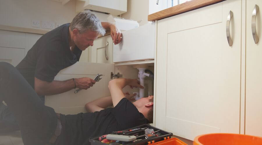 Professional burst pipe repair services in Guanica, PR